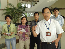 省領(lǐng)導、市領(lǐng)導來我司進行視察、指導